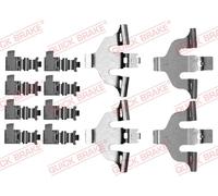 BRAKE PAD FITTING KIT 109-0092 QUICK BRAKE for PORSCHE AUDI