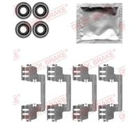 BRAKE PAD FITTING KIT 109-1784 QUICK BRAKE for CHRYSLER LANCIA