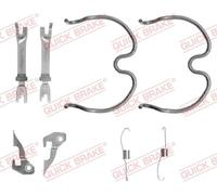 ACCESSORY KIT BRAKE SHOES 105-0837S FOR OPEL Z 10 XEP 1.0L Z 10 XE 1.0L 3cyl