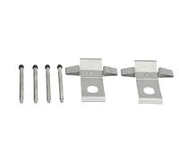 Fits QUICK BRAKE QB109-1634 Accessory Kit, disc brake pad QB109-1634 Brake pad