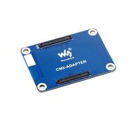 Fits Raspberry Pi CM4/CM5 Interface Protection Adapter Board, Prevents Socket Damage from Frequent Plug/Unplug, Compatible with CM4 Lite/eMMC & CM5, for Baseboard/Expansion Connection