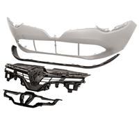 RENAULT CLIO Front Bumper Primed With Grille & Spoiler Grandtour 2013-