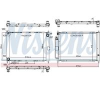 NISSENS 637625 Cooler Module
