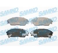 BRAKE PAD SET DISC BRAKE 5SP071 FOR HONDA CIVIC/II/Shuttle/Mk/MK/Hatchback 1.4L