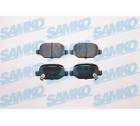 BRAKE PAD SET DISC BRAKE 5SP1724 FOR FIAT 312A2.000/A7.000 0.9L 2cyl PANDA 1.2L