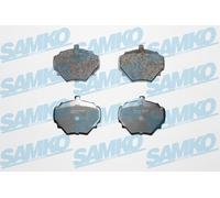 Fits SAMKO 5SP392 brake pads. LAND ROVER rear..