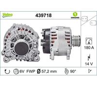 FITS SEAT ALHAMBRA 2.0 TDI ALTERNATOR 439718 VALEO