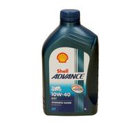 Fits SHELL 550053815 SHELL OIL 10W40 1L ADVANCE 4T AX7 / MOTORCYCLES ⭐UK Stock⭐