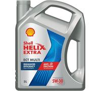 SHELL HELIX HX8 ECT 5W30 5L - VW04/50700 FULLY SYNTHETIC