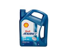 ✅Fits SHELL AX7 10W40 4L 4T engine oil 10W40 ADVANCE AX7 4l 4T, API ⭐UK Seller⭐