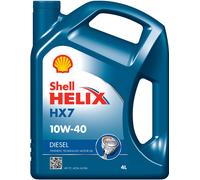 Fits SHELL OLEJE 550046310 ENGINE OIL 10W-40 4L DIESEL HELIX HX7 SHEL ⭐UK Stock⭐