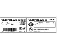 Fits SKF VKBP 81328 A Ham pads. OPEL ⭐UK Stock⭐