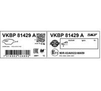 BRAKE PAD SET DISC BRAKE VKBP 81429 A FOR SUZUKI K12C 1.2L 4cyl IGNIS III
