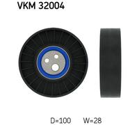 Fits SKF VKM 32004 Deflection/Guide Pulley,