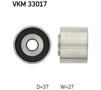 SKF VKM 33017 Deflection / guide pulley, V-ribbed belt