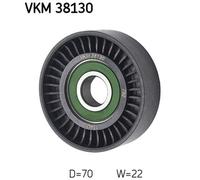 SKF VKM 38130 Deflection / guide pulley, V-ribbed belt