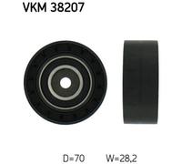 Fits SKF VKM 38207 Deflection/Guide Pulley, V-ribbed belt VKM 38207 Multi V-bel