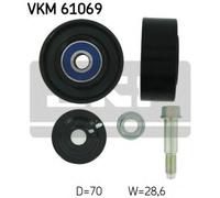 SKF VKM 61069 Deflection / Guide Pulley, v-ribbed belt