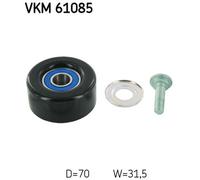 Fits SKF VKM 61085 Deflection/Guide Pulley,