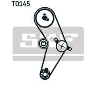 Timing belt kit with rounded tooth profile VKMA 06009 SKF for DACIA RENAULT