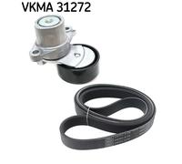 Multi-ribbed V-belt kit VKMA 31272 SKF for VW GOLF SPORTSVAN VII GOLF VII