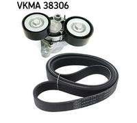 Fits SKF VKMA 38306 Multi-V Belt Kit