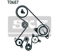 SKF Timing Belt Kit VKMA 91720 - Rounded tooth profile - Fits Toyota Avensis, Caldina, Camry