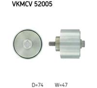 Fits SKF VKMCV 52005 Deflection/Guide Pulley, V-ribbed belt VKMCV 52005 Multi V