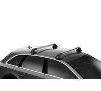 Fits Skoda Enyaq Coupe 2022- onwards - Thule Roof Rack Bars WingBar Edge Silver