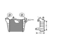 Fits Skoda Fabia Intercooler 1.9 Tdi Manual-Ac 44319 Asz 2004-2007 6Q0145804B
