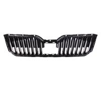 Fits Skoda Superb 15-19 Front Grille Painted Black With Active Cruise Control