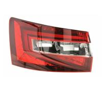 Fits Skoda Superb Rear Light LED Dark Red Outer Section Estate Left Hand 15-19