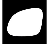 Fits Skoda Yeti From 2010 to 2018 Stick on Wing Mirror Glass LEFT HAND (UK Passenger Side)