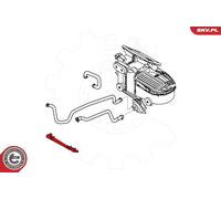 RADIATOR HOSE 24SKV286 FOR FORD EYPC/EYPA/EYPD 1.8L 4cyl TRANSIT CONNECT