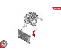 ESEN SKV 24SKV342 Radiator hose