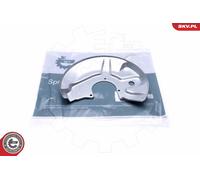Fits SKV GERMANY 57SKV170 BRAKE DISC GUARD. FRONT RIGHT , AUDI 50 VW POLO I II