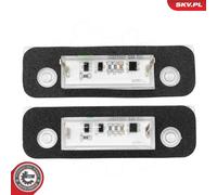 License plate lamp Left LED 72SKV527 ESEN SKV for FORD MONDEO Mk II FIESTA V