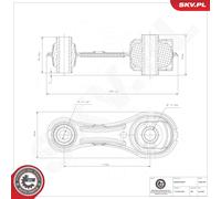 ESEN SKV 75SKV184 Engine mount