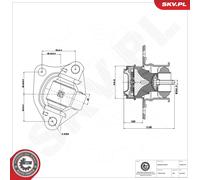 ESEN SKV 75SKV413 Engine mount