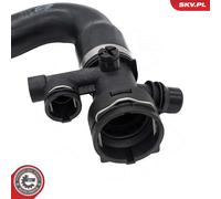 Radiator Hose Left SKV Fits BMW X3 E83 06-10 17123415433