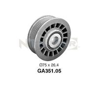DEFLECTIONGUIDE PULLEY VRIBBED BELT GA351.05 FOR MERCEDES-BENZ 4.2L 8cyl S-CLASS