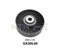 SNR GA358.89 Deflection / guide pulley, V-ribbed belt