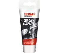 SONAX Chrome Polish Cleaner Copper Brass Aluminium Alupaste Rust Remover + Cloth