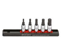 Fits SONIC 100501 Sockets set 1/4" 100501 Bit sockets set 5 pcs, socket / drive