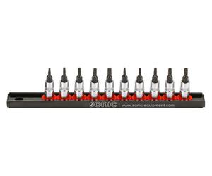 Fits SONIC 101005 Sockets set 1/4" 101005 Bit sockets set 10 pcs, socket / driv