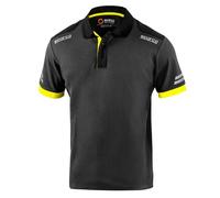 Fits SPARCO TEAMWORK 02415 GSGF/L polo shirt short sleeve grey/yellow ⭐UK Stock⭐
