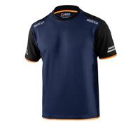 Fits SPARCO TEAMWORK 02416 BMAF/M t-shirt short sleeve navy blue/oran ⭐UK Stock⭐