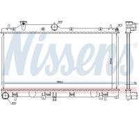 NISSENS 67724 Engine radiator