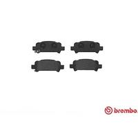 Brembo Brake Pads Rear With Anti-Squeak Plate For Subaru Forester Impreza Legacy