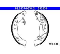 ATE 03.0137-0534.2 Brake Shoe Set
